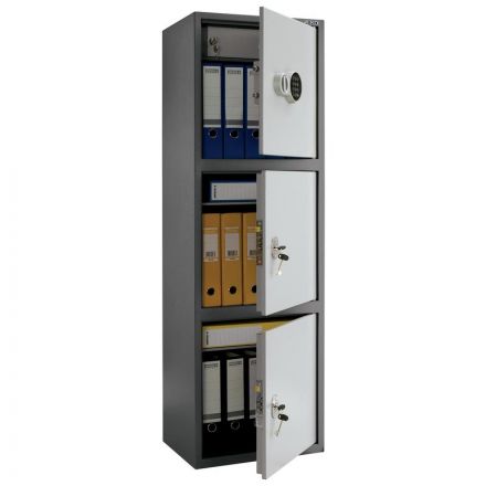 Шкаф бухгалтерский Aiko SL-150T-EL/3 (460х340х1490 мм)