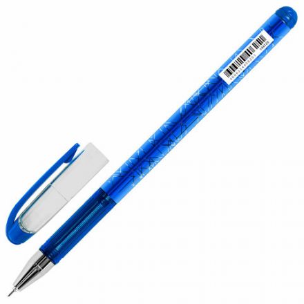 Ручка гелевая BRAUBERG "Profi-Gel PRO", СИНЯЯ, линия письма 0,4 мм, игольчатый наконечник 0,5 мм, печать на корпусе, 144125 Ручка гелевая BRAUBERG "Profi-Gel PRO", СИНЯЯ, линия письма 0,4 мм, игольчатый наконечник 0,5 мм, печать на корпусе, 144125