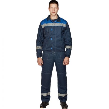 Костюм рабочий летний муж. л20-КБР син/вас (р.48-50) 182-188 Костюм рабочий летний муж. л20-КБР син/вас (р.48-50) 182-188