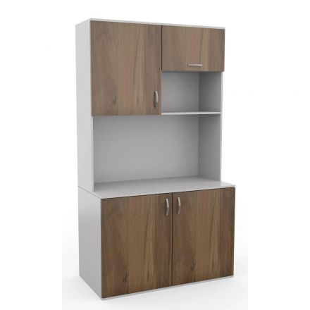 Кухня OV_Мини Ринг КМ 214 орех шале/серый Кухня OV_Мини Ринг КМ 214 орех шале/серый