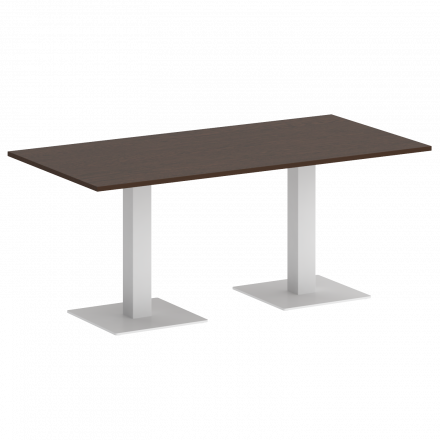 Home Office Стол прямоугольный VR.SP-5-180.2 Венге/Белый металл 1800*900*750 Home Office Стол прямоугольный VR.SP-5-180.2 Венге/Белый металл 1800*900*750