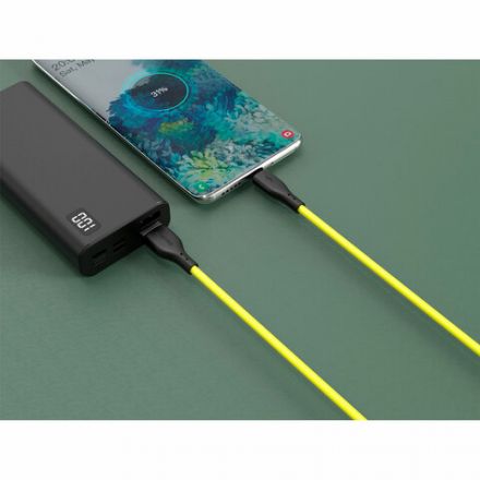 Кабель S21 USB – Type-C, 1 м, 3 А, SMARTBUY, для зарядки и передачи данных, желтый, 93409, iK-3112-S21by Кабель S21 USB – Type-C, 1 м, 3 А, SMARTBUY, для зарядки и передачи данных, желтый, 93409, iK-3112-S21by