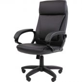 Кресло VT_Chairman 794LT чер.пласт экокожа черная Кресло VT_Chairman 794LT чер.пласт экокожа черная