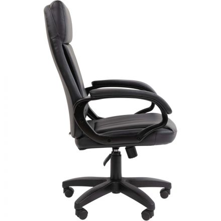 Кресло VT_Chairman 794LT чер.пласт экокожа черная Кресло VT_Chairman 794LT чер.пласт экокожа черная