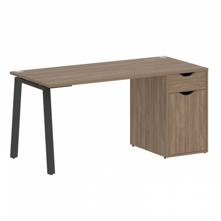 Home Office Стол письменный VR.SP-3-158.1.A Дуб аризона/Антрацит металл 1580*720*750 Home Office Стол письменный VR.SP-3-158.1.A Дуб аризона/Антрацит металл 1580*720*750