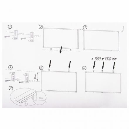 Доска магнитно-маркерная 70х50 см, ПВХ-рамка, ГАРАНТИЯ 10 ЛЕТ, РОССИЯ, BRAUBERG, 238186 Доска магнитно-маркерная 70х50 см, ПВХ-рамка, ГАРАНТИЯ 10 ЛЕТ, РОССИЯ, BRAUBERG, 238186