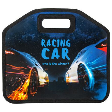 Папка-сумка ЮНЛАНДИЯ, 1 отделение, фетровые ручки, 34х30х11 см, "Night race", 270999 Папка-сумка ЮНЛАНДИЯ, 1 отделение, фетровые ручки, 34х30х11 см, "Night race", 270999