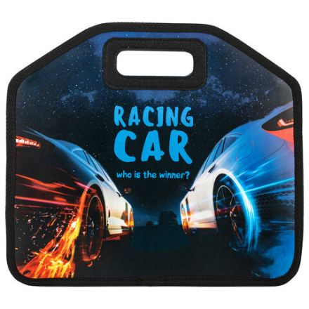 Папка-сумка ЮНЛАНДИЯ, 1 отделение, фетровые ручки, 34х30х11 см, "Night race", 270999 Папка-сумка ЮНЛАНДИЯ, 1 отделение, фетровые ручки, 34х30х11 см, "Night race", 270999