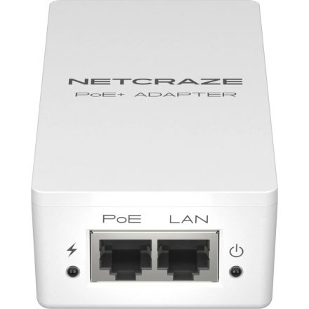 PoE-инжектор Netcraze 1Gbit/PoE+ 30 Вт Adapter (NPA-150)