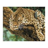 Алмазная мозаика ТРИ СОВЫ "Хищник", 40*50см, холст, картонная коробка с пластиковой ручкой Алмазная мозаика ТРИ СОВЫ "Хищник", 40*50см, холст, картонная коробка с пластиковой ручкой