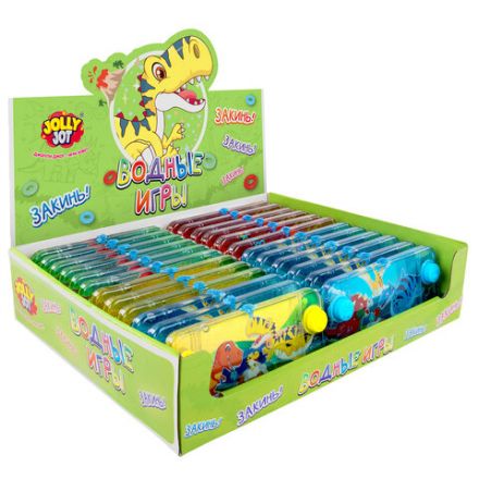Водная игра ДИНОЗАВРИКИ, 15х7 см, колечки, ассорти, 4 вида, JOLLY JOT (ДЖОЛЛИ ДЖОТ), 665998 Водная игра ДИНОЗАВРИКИ, 15х7 см, колечки, ассорти, 4 вида, JOLLY JOT (ДЖОЛЛИ ДЖОТ), 665998