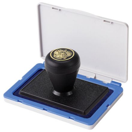 Штемпельная подушка BRAUBERG, 120х90 мм (рабочая поверхность 105х65 мм), синяя краска, 236866 Штемпельная подушка BRAUBERG, 120х90 мм (рабочая поверхность 105х65 мм), синяя краска, 236866