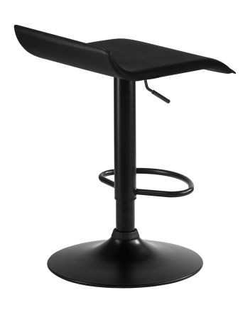 Набор 2 шт Стул барный DOBRIN TOMMY BLACK, чёрный