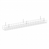 Кабель-канал сетчатый широкий KK-S-120 Серый металл 1205*181*154