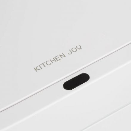 Ведро мусорное Kitchen Joy сенсорное пластиковое белое 16л_KJ-JAH6116