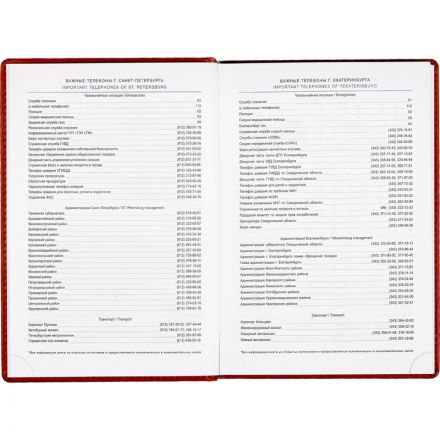 Ежедневник недатированный коричнев,А5,148х218мм,176л,ATTACHE Вива