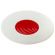 Ластик BRAUBERG "Oval PRO", 40х26х8 мм, овальный, красный пластиковый держатель, 229560