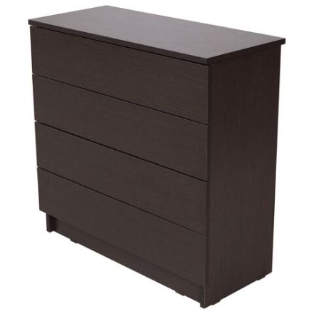 Комод BRABIX "Scandi CM-001", 750х330х730 мм, 4 ящика, ЛДСП, венге, 641902, ЦБ013659 -3