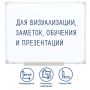 Доска магнитно-маркерная 45х60 см, ПВХ-рамка, ГАРАНТИЯ 10 ЛЕТ, РОССИЯ, STAFF, 236157