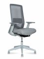 Кресло офисное / Вильямс грэй LB / Williams grey LB / серая сетка/серая ткань