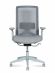 Кресло офисное / Вильямс грэй LB / Williams grey LB / серая сетка/серая ткань