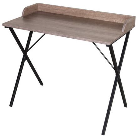 Стол на металлокаркасе BRABIX "LOFT CD-008", 900х500х780 мм, цвет морёный дуб, 641863 Стол на металлокаркасе BRABIX "LOFT CD-008", 900х500х780 мм, цвет морёный дуб, 641863