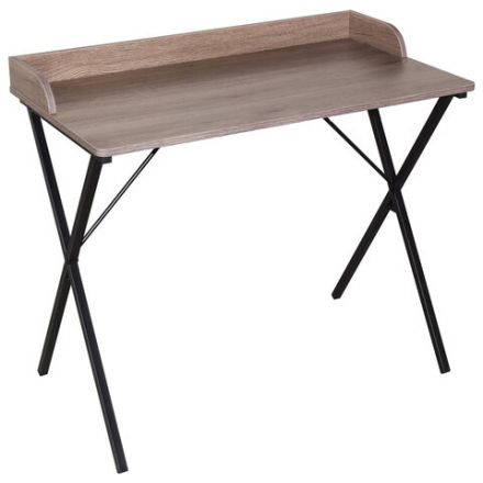 Стол на металлокаркасе BRABIX "LOFT CD-008", 900х500х780 мм, цвет морёный дуб, 641863 Стол на металлокаркасе BRABIX "LOFT CD-008", 900х500х780 мм, цвет морёный дуб, 641863