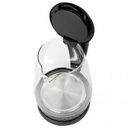 Чайник электрический CROMEX (КРОМЕКС) KT-308, 1,8 л, 1500 Вт, стекло, черный, 455150 Чайник электрический CROMEX (КРОМЕКС) KT-308, 1,8 л, 1500 Вт, стекло, черный, 455150