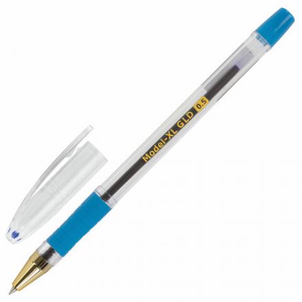 Ручка шариковая масляная с грипом BRAUBERG "Model-XL GLD", СИНЯЯ, узел 0,5 мм, линия письма 0,25 мм, 143245 Ручка шариковая масляная с грипом BRAUBERG "Model-XL GLD", СИНЯЯ, узел 0,5 мм, линия письма 0,25 мм, 143245
