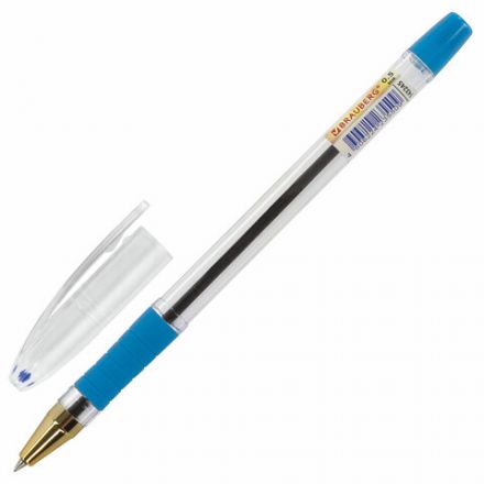 Ручка шариковая масляная с грипом BRAUBERG "Model-XL GLD", СИНЯЯ, узел 0,5 мм, линия письма 0,25 мм, 143245 Ручка шариковая масляная с грипом BRAUBERG "Model-XL GLD", СИНЯЯ, узел 0,5 мм, линия письма 0,25 мм, 143245
