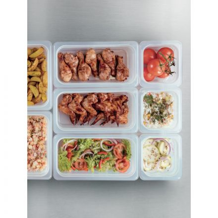 Гастроемкость Restola полипроп 176х162 1/6х4'' 100мм, прозрачн,422102001