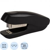 Степлер Attache Economy №24/6, 26/6, до 20 листов, пластик, черный Степлер Attache Economy №24/6, 26/6, до 20 листов, пластик, черный