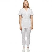 Костюм для медицинского персонала жен. М24 КБР белый 40 (158-164) Костюм для медицинского персонала жен. М24 КБР белый 40 (158-164)