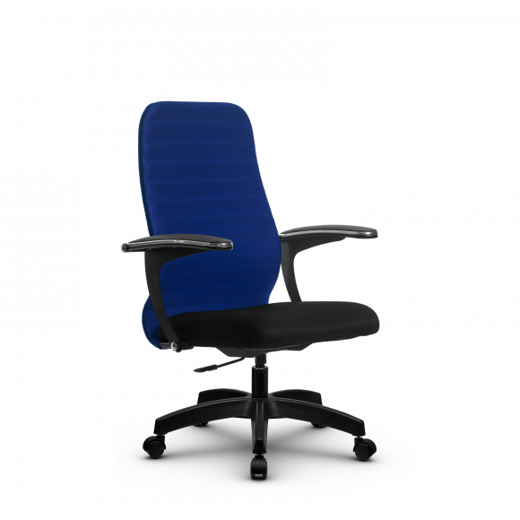 Кресло Metta SU-CM-10P синее/черное Pl
