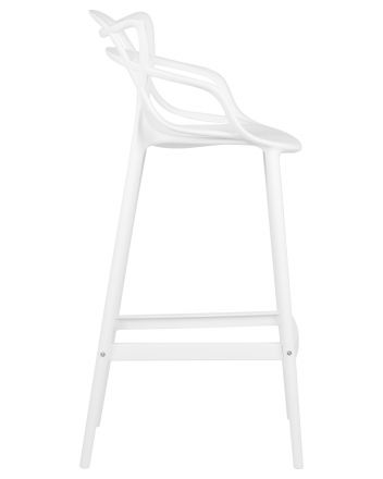 Стул барный DOBRIN MASTERS BAR, белый (W-02)