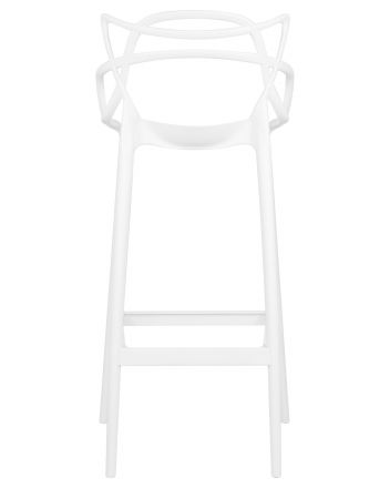 Стул барный DOBRIN MASTERS BAR, белый (W-02)