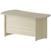 Стол САТУРН-Д для рук-ля эргоном.1600 (800,023) ясень