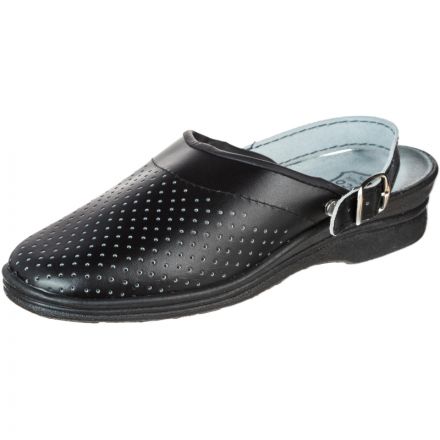 Сабо жен.нат.кожа цв.чёрный(р.38) (4-12-7) Сабо жен.нат.кожа цв.чёрный(р.38) (4-12-7)