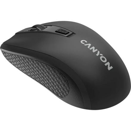 Мышь компьютерная CANYON беспров. MW-7 черный (CNE-CMSW07B) Мышь компьютерная CANYON беспров. MW-7 черный (CNE-CMSW07B)