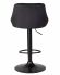Стул барный DOBRIN LOGAN BLACK, черный велюр (MJ9-101) Стул барный DOBRIN LOGAN BLACK, черный велюр (MJ9-101)