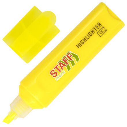 Набор текстовыделителей 4 НЕОНОВЫХ ЦВЕТА, STAFF "EVERYDAY HL-720", линия 1-5 мм, скошенный наконечник, 152555