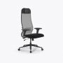Кресло Sit 10 B1-111D - X2+UMF(X1) /Ub00/Wh00/D02P(M09.B11.G19.W02) Св.серый-Черный Кресло Sit 10 B1-111D - X2+UMF(X1) /Ub00/Wh00/D02P(M09.B11.G19.W02) Св.серый-Черный