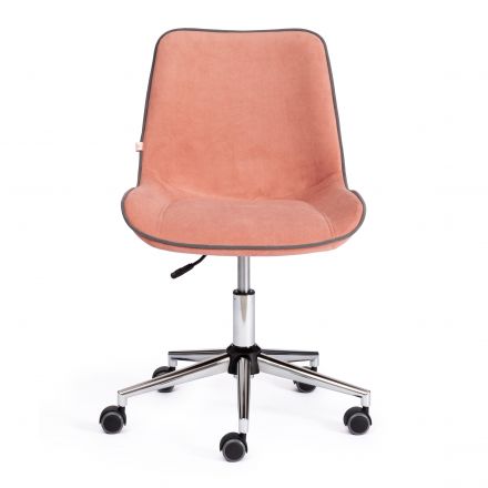 Кресло Tetchair STYLE, флок , розовый, 137 Кресло Tetchair STYLE, флок , розовый, 137