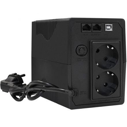 ИБП ExeGate Power Smart ULB-800 800VA/480W, LCD, AVR, 2xEURO(EP212517RUS)