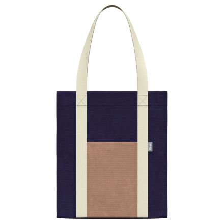 Сумка-шоппер Först "Sky" 40*35*8см, 1 отделение, 1 карман, вельветовая на кнопке Сумка-шоппер Först "Sky" 40*35*8см, 1 отделение, 1 карман, вельветовая на кнопке