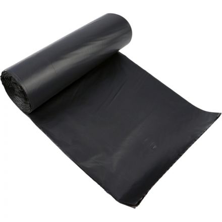 Мешки для мусора ПВД 240л, 35 мкм 10шт/рул.,черные 85х115см Элементари