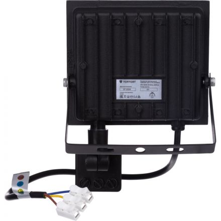 Прожектор светодиодный TOPFORT LED FL MS 50W 6500K 4250Л c датчик. движения Прожектор светодиодный TOPFORT LED FL MS 50W 6500K 4250Л c датчик. движения