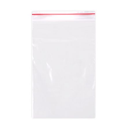 Пакеты ZIP LOCK "зиплок" ПРОЧНЫЕ, комплект 100 шт., 150х200 мм, ПВД, 60 мкм, BRAUBERG EXTRA, 608172