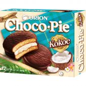 Пирожное Choco Pie Coconut в глазури, 360г Пирожное Choco Pie Coconut в глазури, 360г