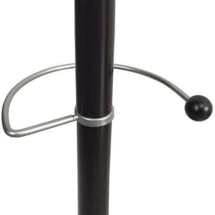 Вешалка-стойка BRABIX "CR-870" на мраморном диске, металл, 5+3 крючка, цвет коричневый, 606436 Вешалка-стойка BRABIX "CR-870" на мраморном диске, металл, 5+3 крючка, цвет коричневый, 606436